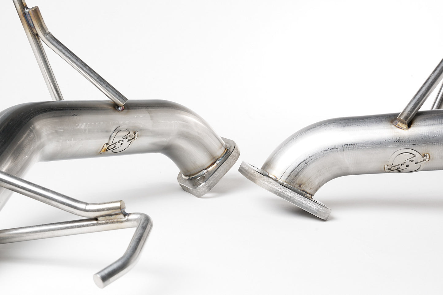 OTL Stainless Steel Axle Back Muffler Deletes - 2015-2024 Subaru WRX / 15-21 STI