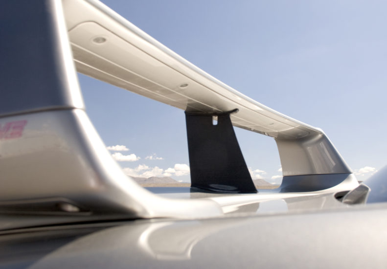 PERRIN 02-07 Subaru STI Wing Stabilizer - Black