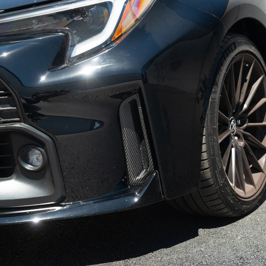 EOS 2023-24 GR Corolla Front Bumper Garnish - Carbon Fiber