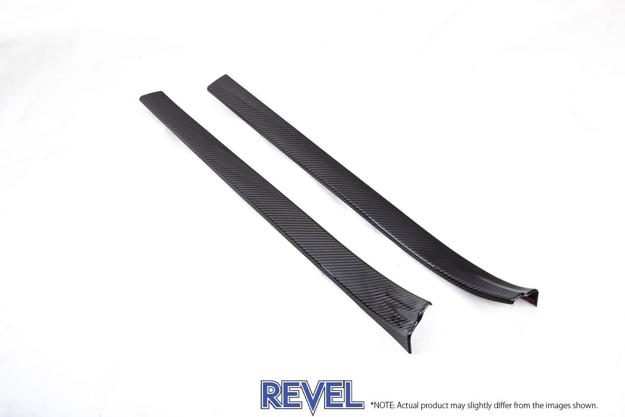 Revel GT Dry Carbon 2022 Toyota GR86 / Subaru BRZ Scuff Plate Cover - 2 Pieces