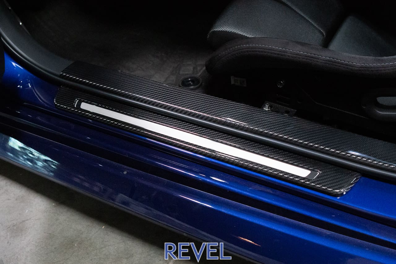 Revel GT Dry Carbon 2022+ Toyota GR86 / Subaru BRZ Sill Covers - 2 Pieces