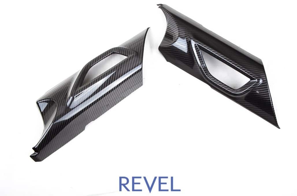 Revel GT Dry Carbon 2022 Toyota GR8 / Subaru BRZ Carbon Carbon Trim Covers - 2 Pieces