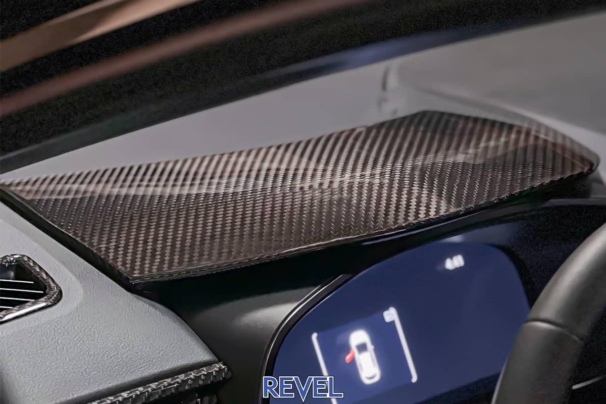 Revel GT Dry Carbon Center Dash Cover 2023 Toyota GR Corolla