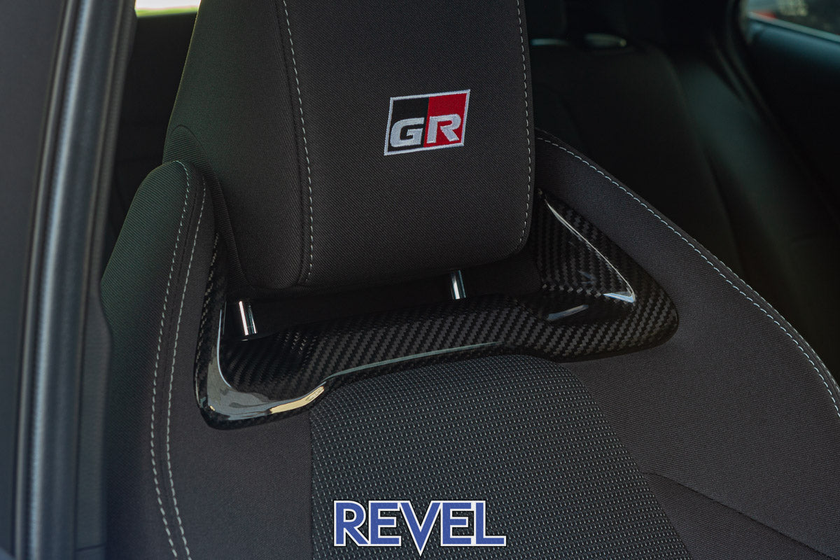 Revel 2023+ Toyota GR Corolla GT Dry Carbon Seat Insert Covers  - Pair