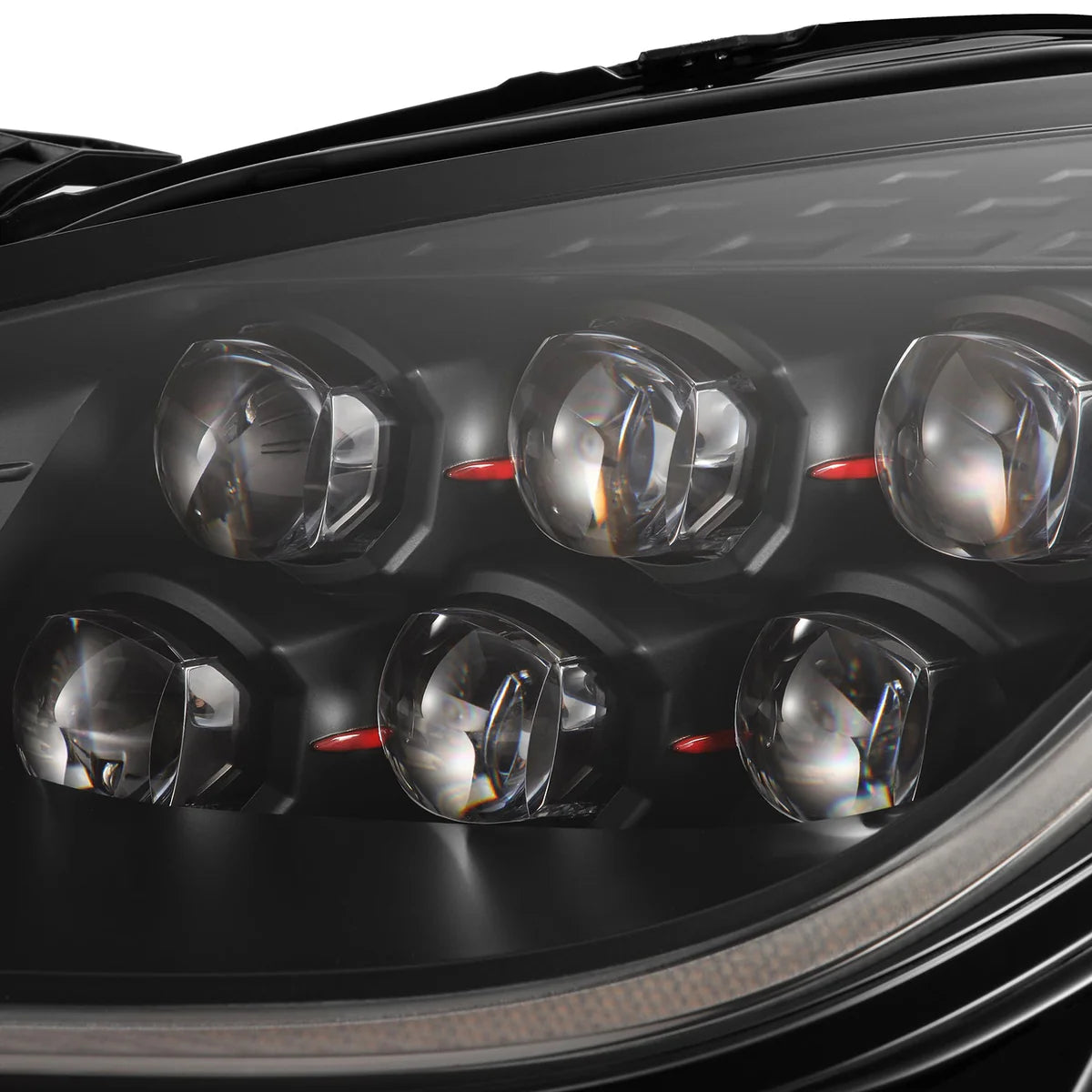 AlphaRex 21-23 Toyota GR86 / Subaru BRZ NOVA Series LED Projector Headlights - Black