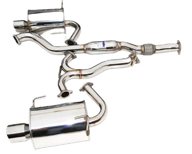 Invidia 08-09 WRX Sedan Q300 Dual Stainless Steel Tip Cat-back Exhaust