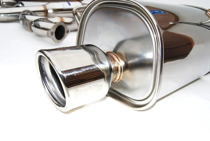 Invidia 08-09 WRX Sedan Q300 Dual Stainless Steel Tip Cat-back Exhaust