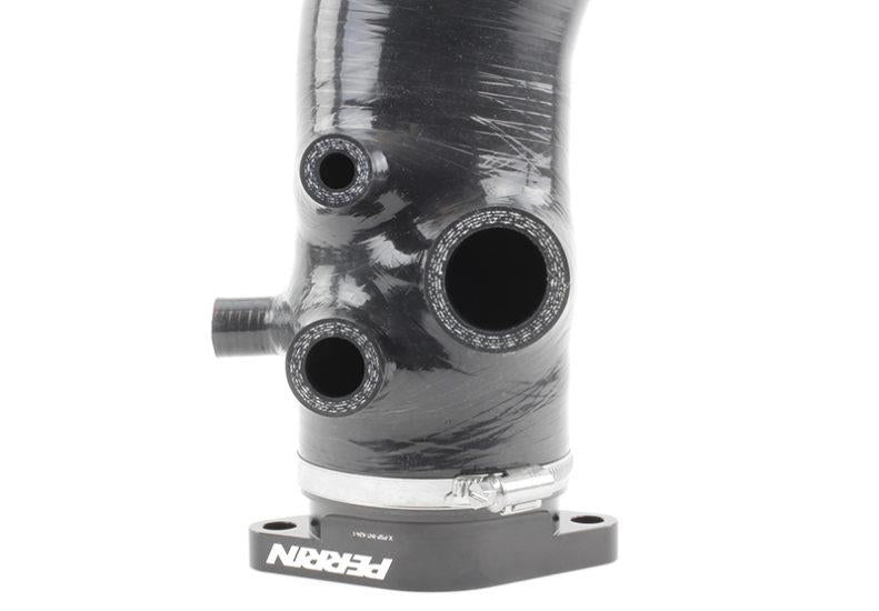 Perrin 2015+ Subaru WRX Manguera de entrada turbo negra de 3 pulgadas con boquilla