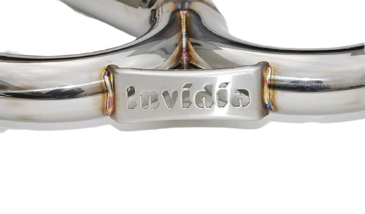 Invidia 08+ Subaru WRX/STI 4dr N1 Twin Outlet Single Layer Tip SS Cat-Back Exhaust