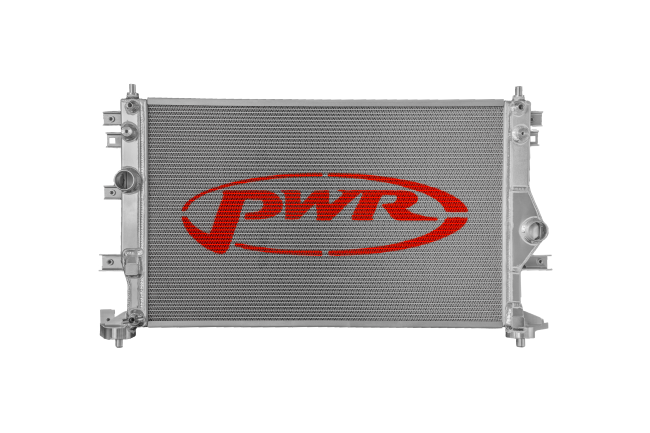 PWR 32mm Performance Radiator (Toyota GR Corolla 2023+) OEM Mounting, OEM Fans