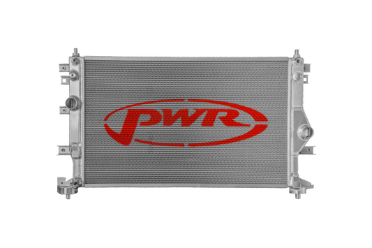 PWR 32mm Performance Radiator (Toyota GR Corolla 2023+) OEM Mounting, OEM Fans