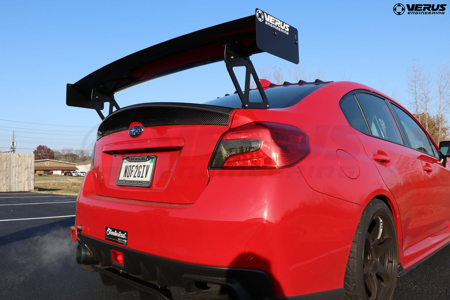 Verus Engineering Carbon Rear Spoiler, Ducktail - 2015+ VA Subaru WRX