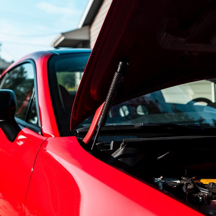 Driven.Media Carbon Fiber Hood Struts - 2022+ Toyota GR86 / Subaru BRZ