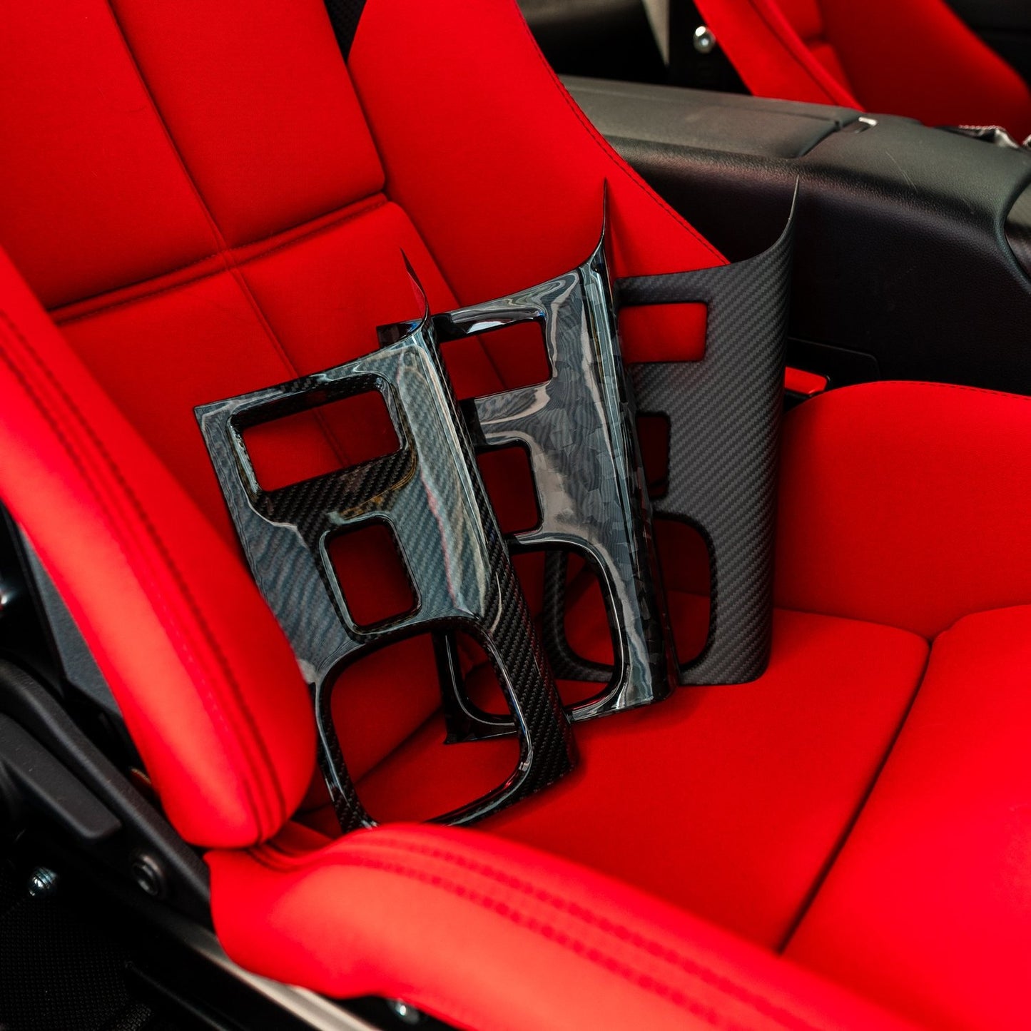 Driven.Media Carbon Fiber Center Console - 2022+ Toyota GR86 / Subaru BRZ