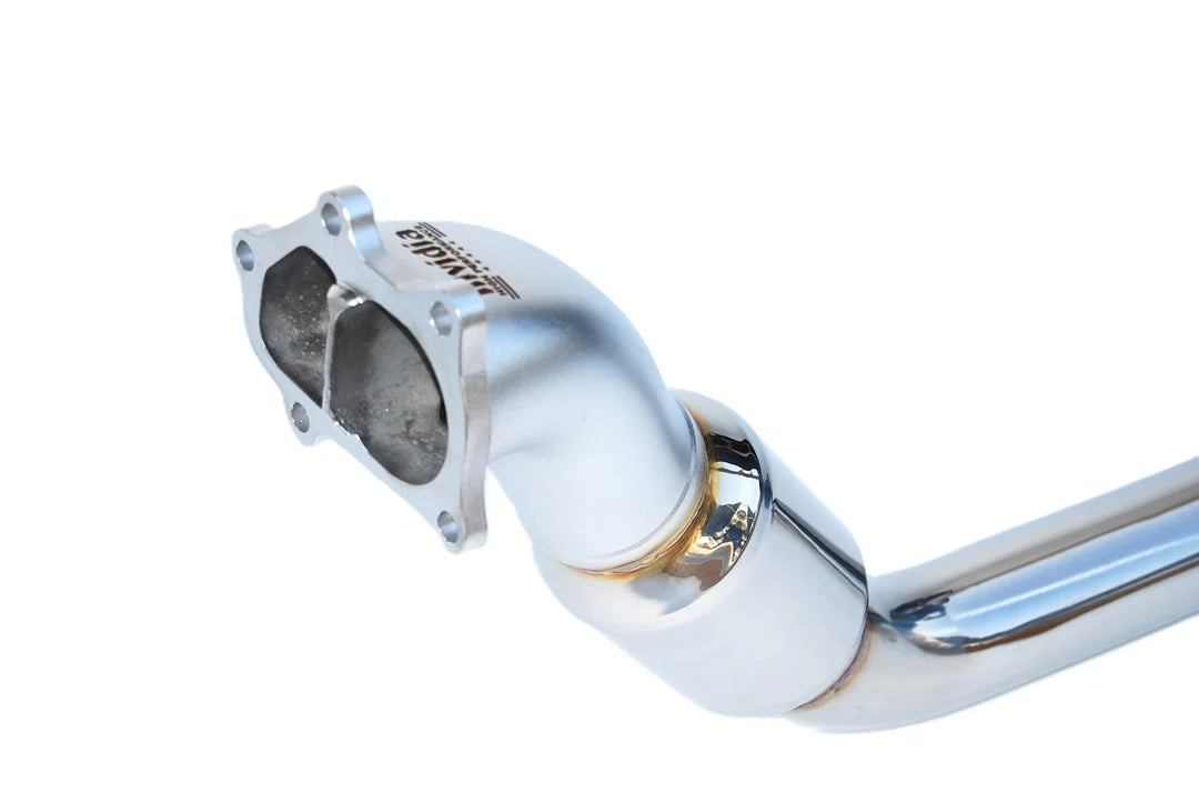 Invidia 05+ MT LGT / 08+ WRX/STi Polished Divorced Waste Gate Downpipe