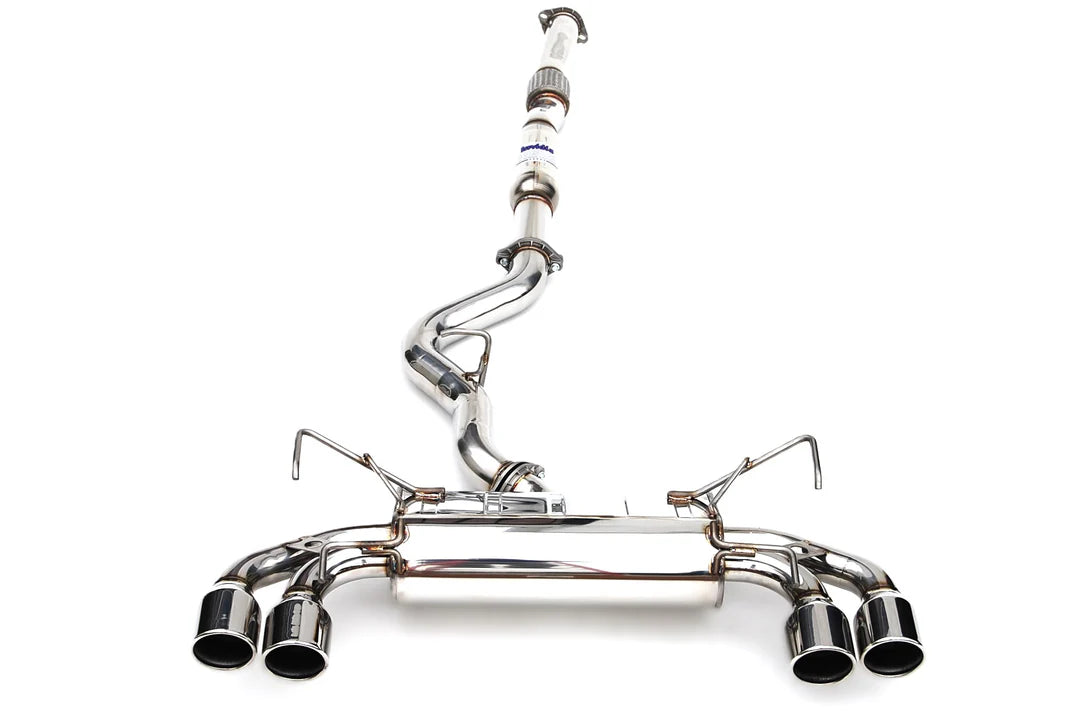 Invidia 08+ STi Hatch Dual Q300 Stainless Steel Tip Cat-back Exhaust