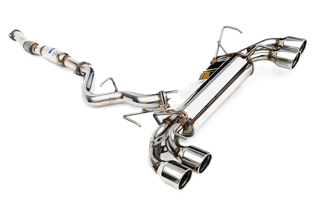 Invidia 08+ STi Hatch Dual Q300 Stainless Steel Tip Cat-back Exhaust