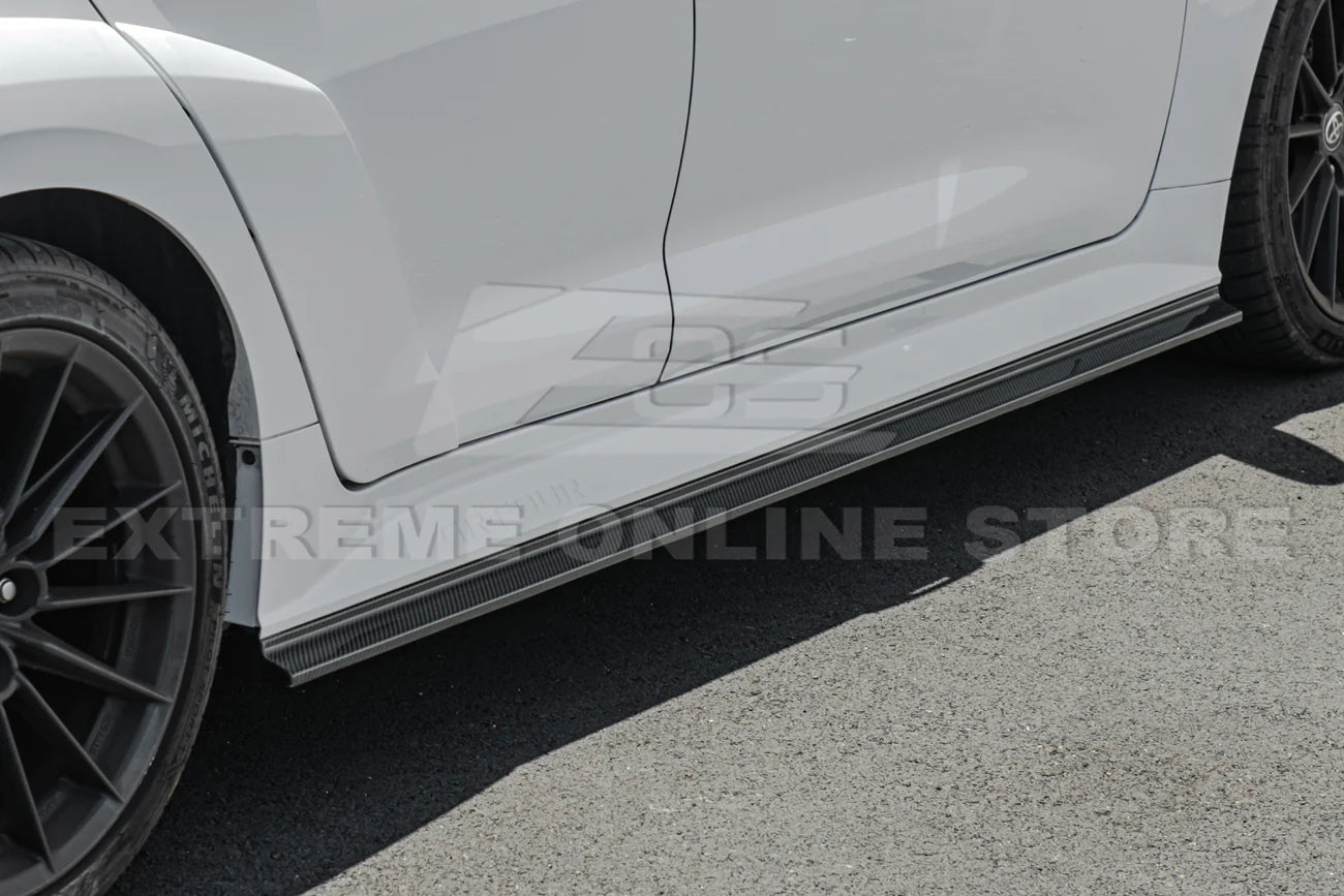 EOS 2023+ GR Corolla Side Skirts - Carbon Fiber