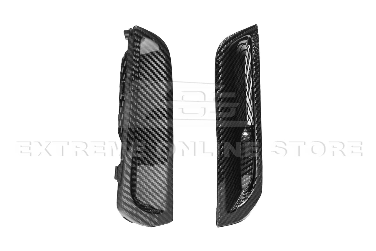 EOS 2023-24 GR Corolla Front Bumper Garnish - Carbon Fiber