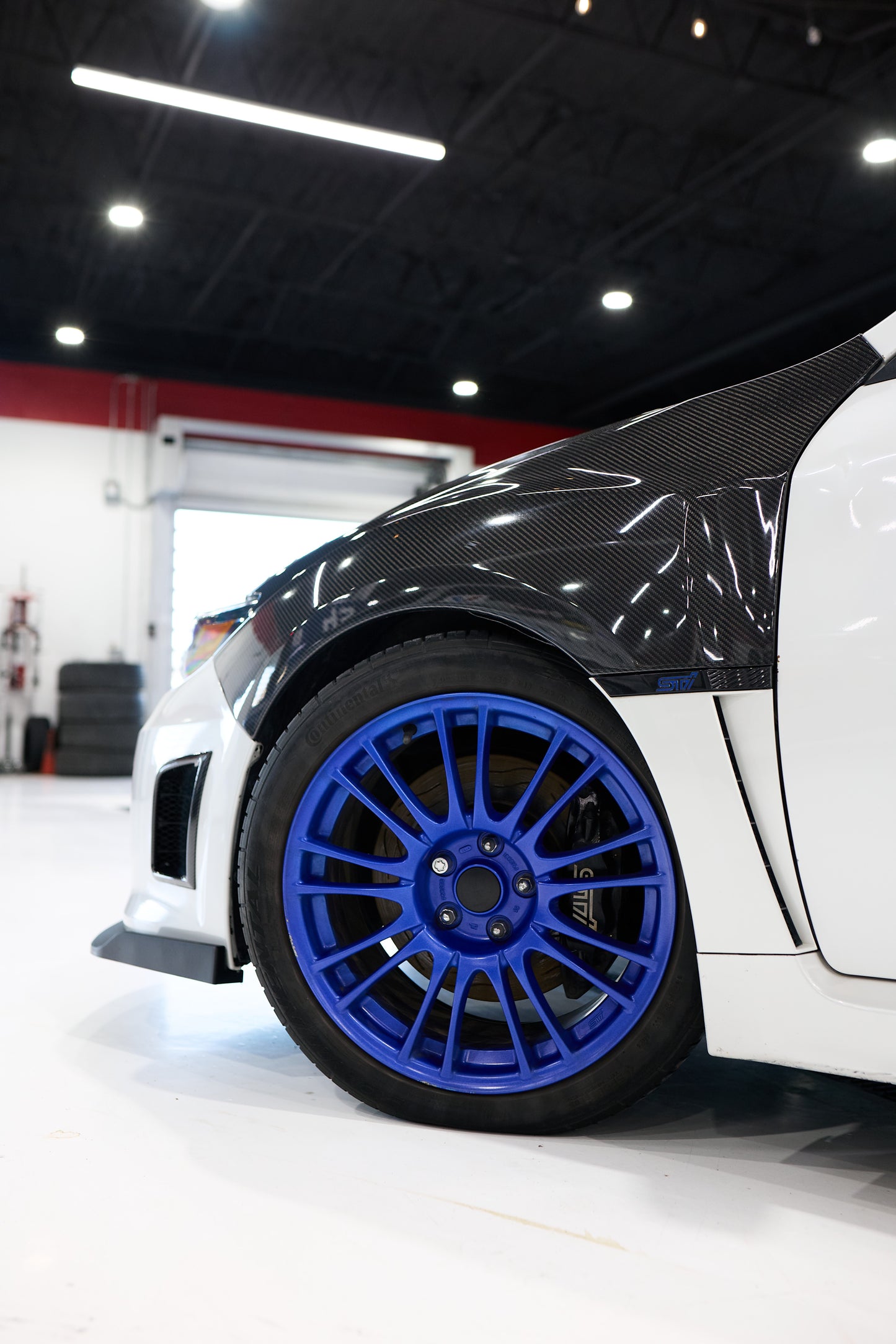 Seibon 08-10 Subaru Impreza STi 10mm Wider Carbon Fiber Fenders