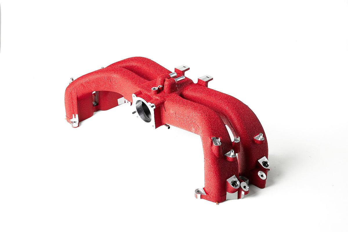 Red Intake OTL Wrinkle Red Intake Manifold - 2013-2024 Subaru BRZ / Toyota GR86 ...