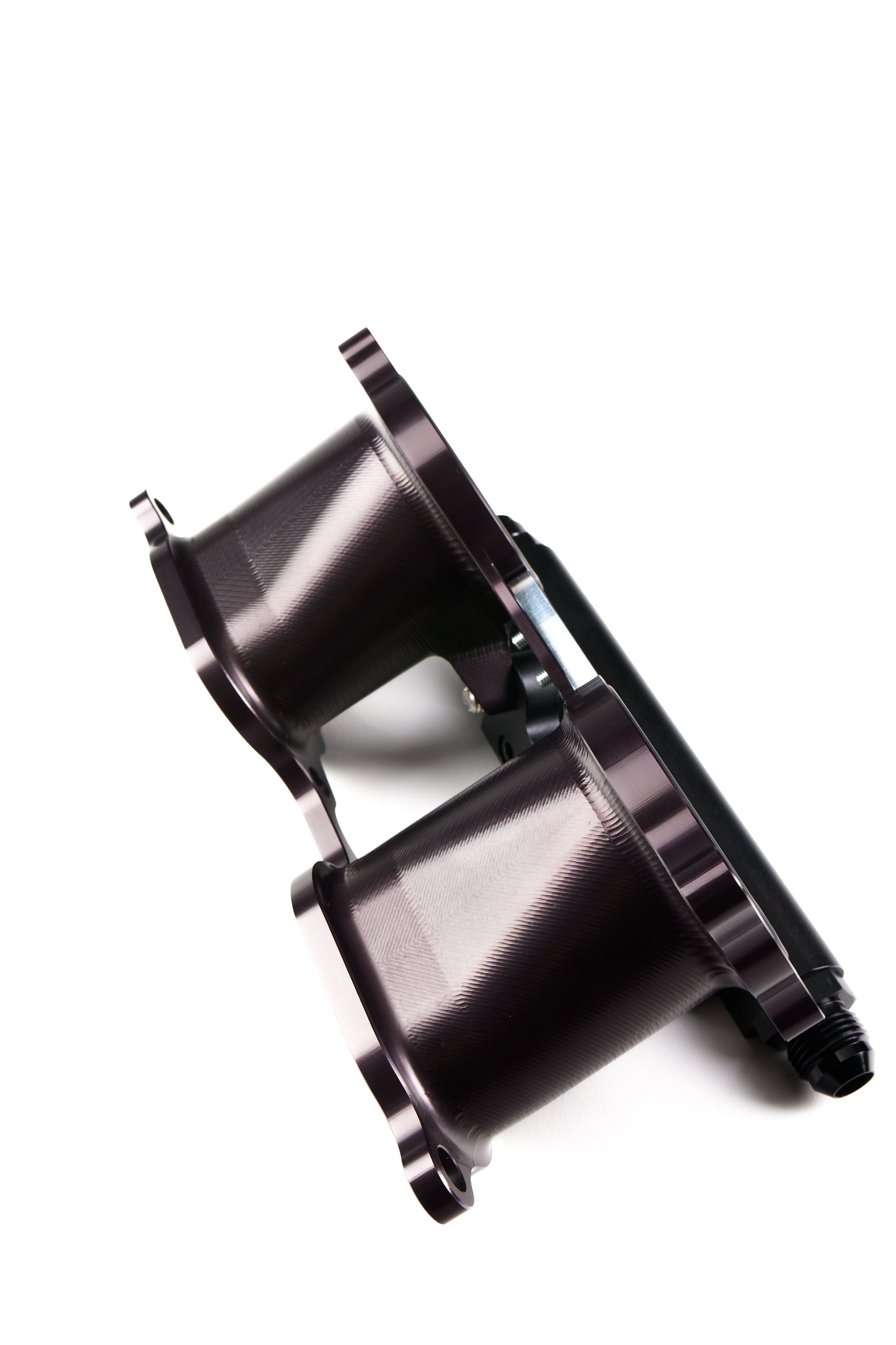 OTL Billet Injector Housings 2002-2007 Subaru WRX (Stock Manifold) / 2004-2021 STI - Black