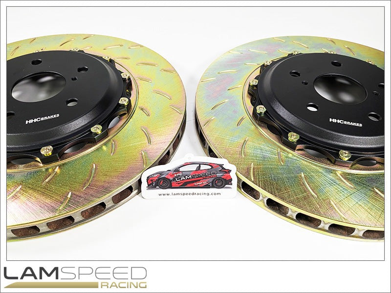 Lamspeed Racing Motion Control 2 Piece Floating Front Brake Rotors - Toyota GR Yaris 2020+