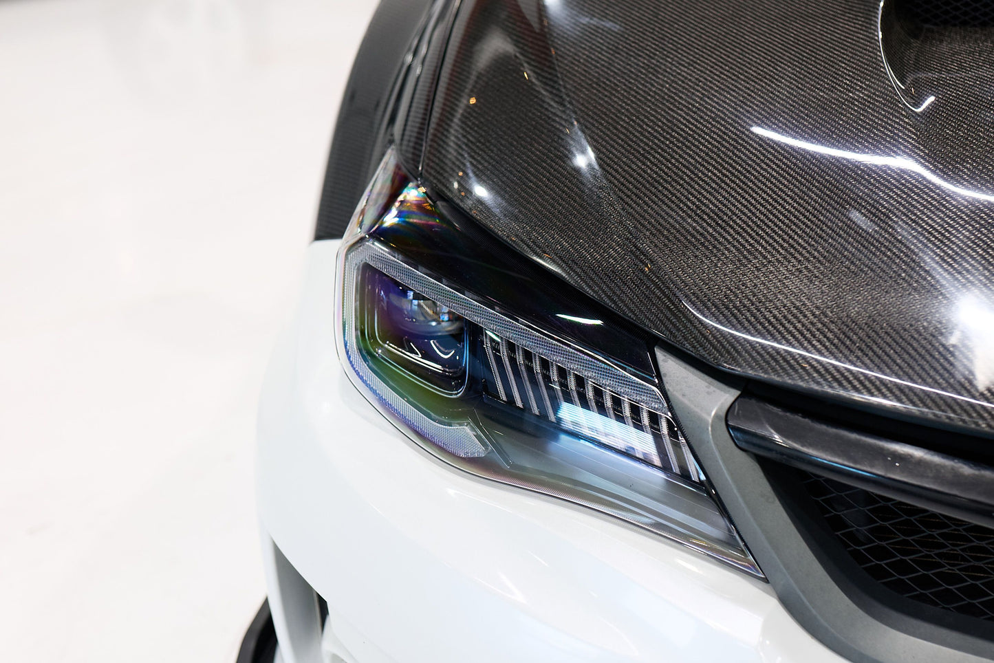 Seibon 08-09 Subaru WRX/STi CW-style Carbon Fiber Hood