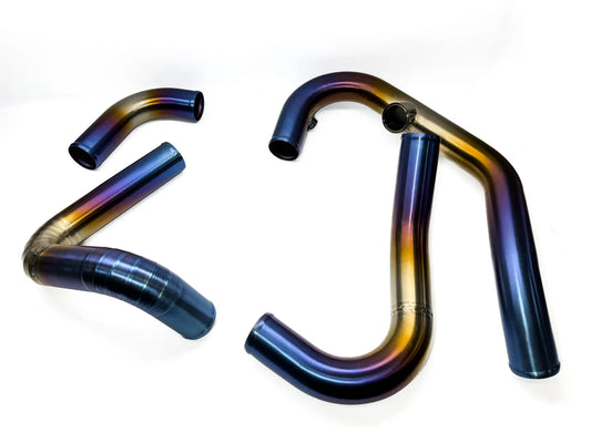 ETS Subaru STI 2015+ Rotated Piping Kit Titanium