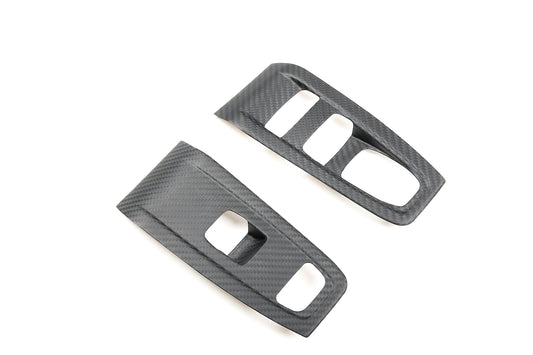 Driven.Media Carbon Fiber Window Switch Panel Cover - 2022+ Subaru BRZ / 2022+ Toyota GR86