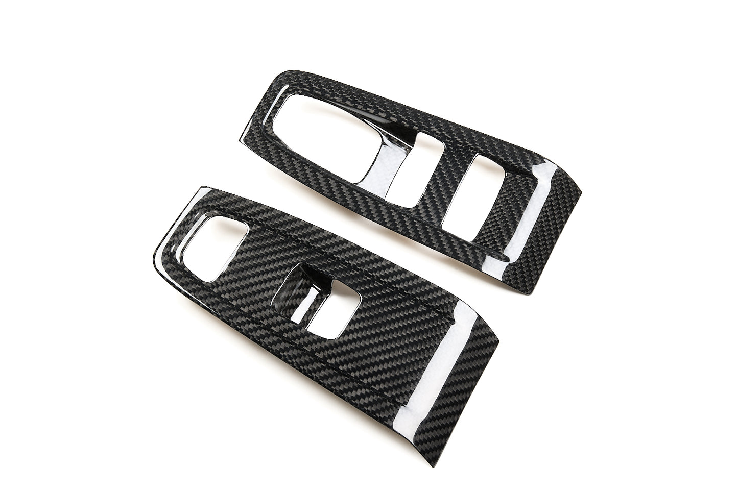 Driven.Media Carbon Fiber Window Switch Panel Cover - 2022+ Subaru BRZ / 2022+ Toyota GR86