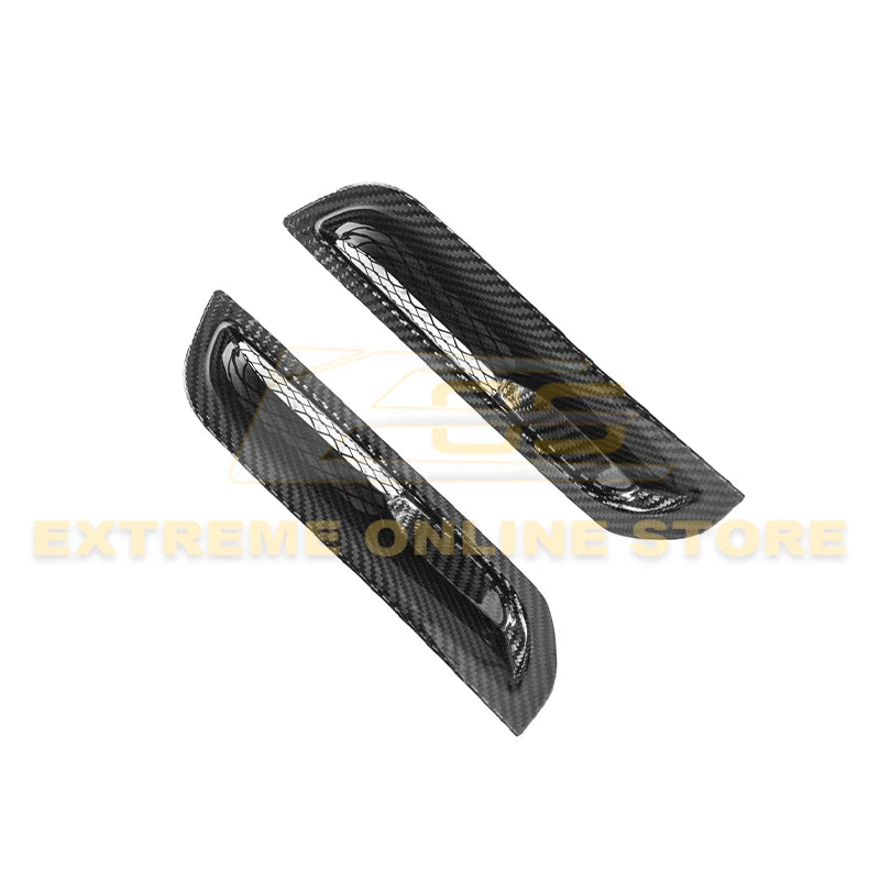 EOS 2023-24 GR Corolla Front Bumper Garnish - Carbon Fiber