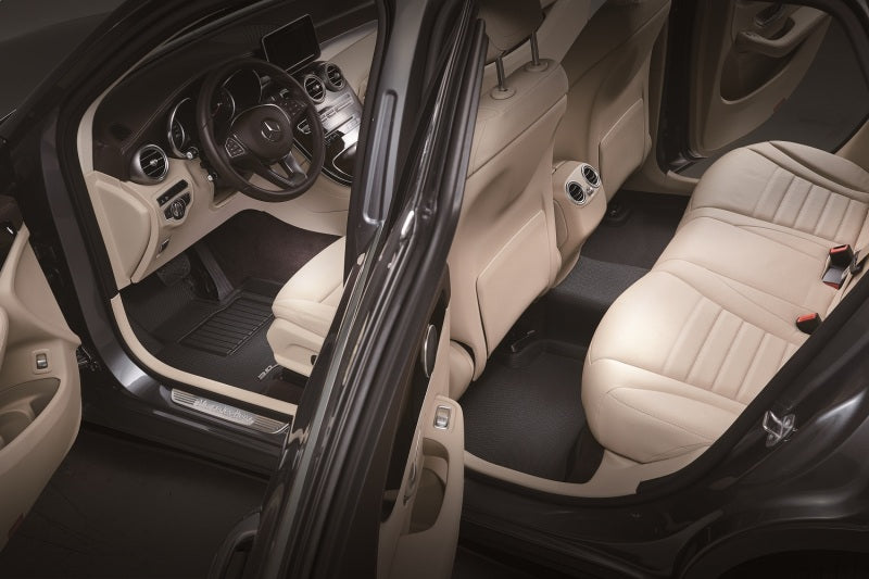 3D MAXpider 2015-2019 Subaru WRX/WRX STI Kagu 1st & 2nd Row Floormats - Black