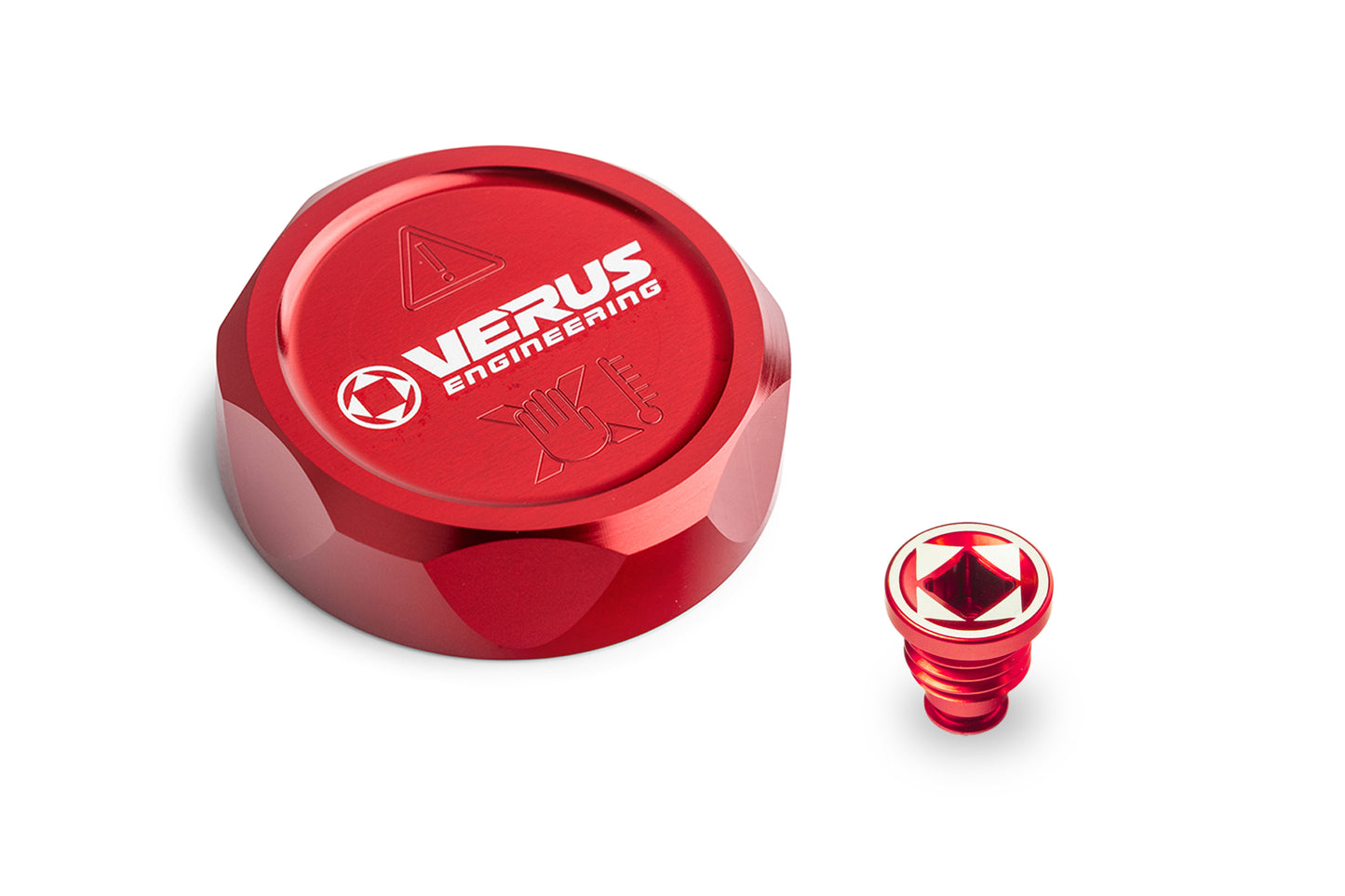 Verus Engineering Coolant Cap Cover and Coolant Bleed Screw - Toyota GR Corolla