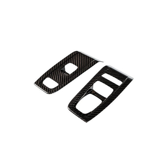 Driven.Media Carbon Fiber Window Switch Panel Cover - 2022+ Subaru BRZ / 2022+ Toyota GR86