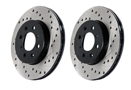 StopTech Drilled Sport Brake Rotor 13+ FR-S/BRZ/86 & 22+ BRZ/GR86