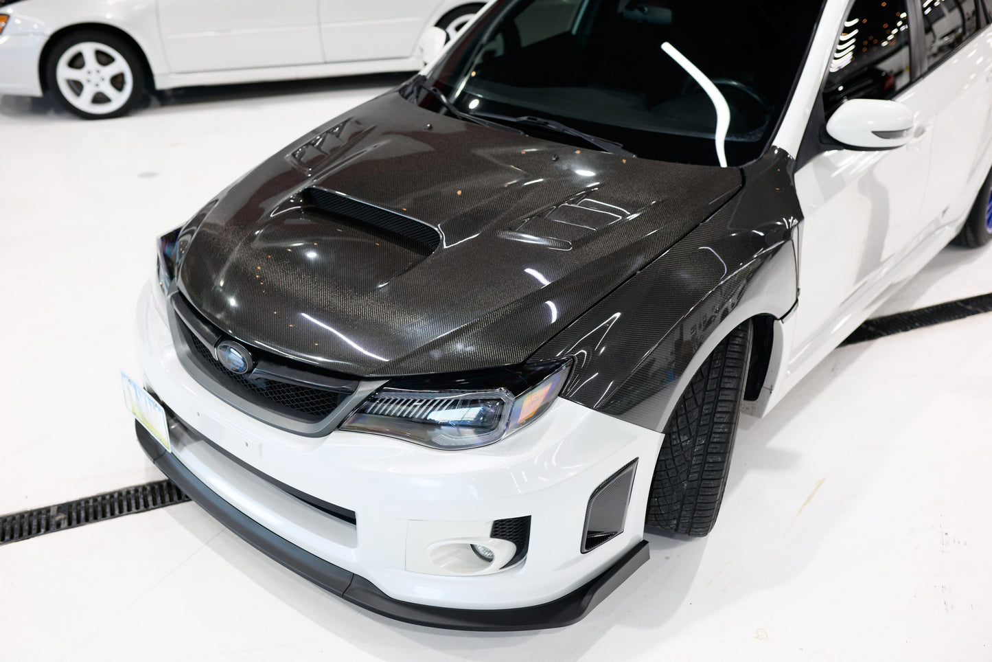 Seibon 08-09 Subaru WRX/STi CW-style Carbon Fiber Hood