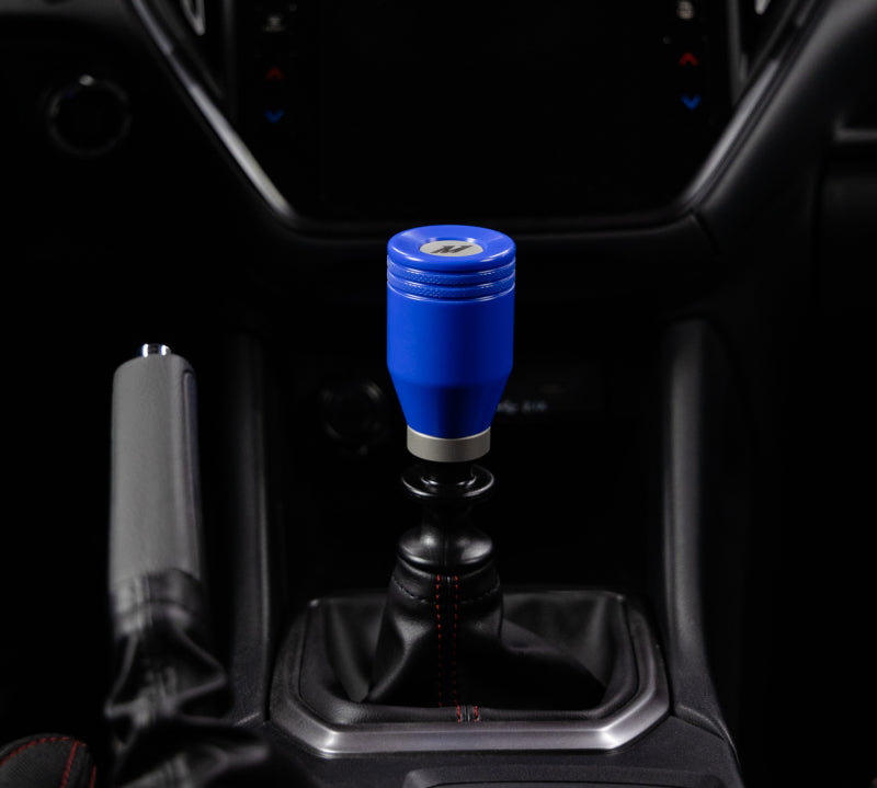 rally car gear stick Mishimoto 2022+ Subaru WRX Shift Knob World Rally Blue MMSK-WRX-22WRB