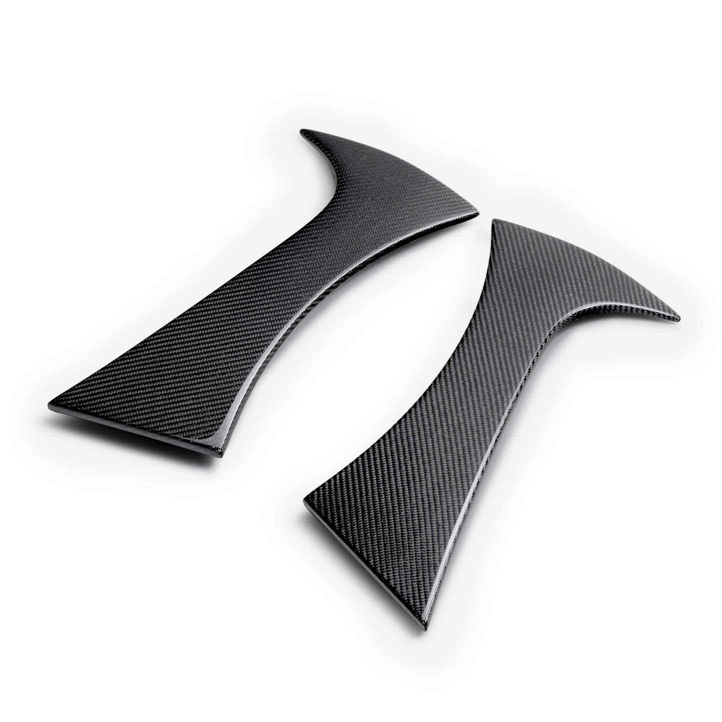 Seibon 22-24 Toyota GR86 / Subaru BRZ 2-Door Coupe Carbon Fiber Fender Trim - Gloss Finish