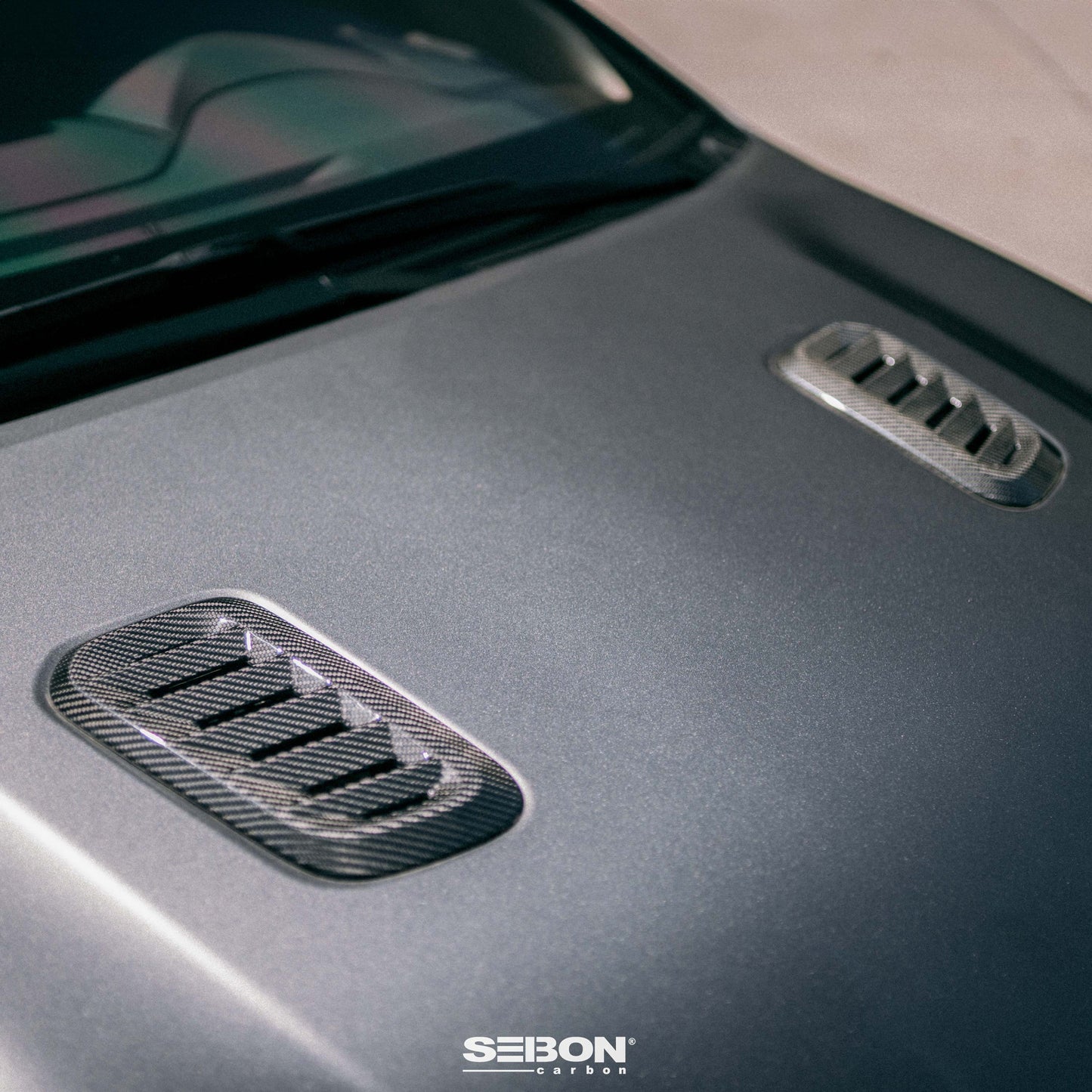 Seibon 2023 Toyota GR Corolla Carbon Fiber Hood Vents