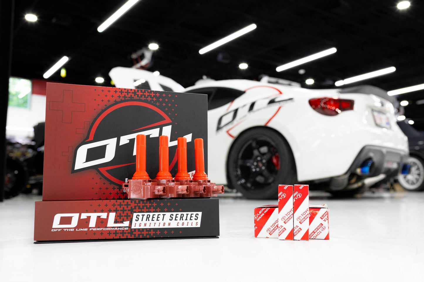 OTL Performance FA20 Ignition Coil & OEM Spark Plug Combo 2013-2021 FR-S/BRZ/86 & 2022+ BRZ/GR86