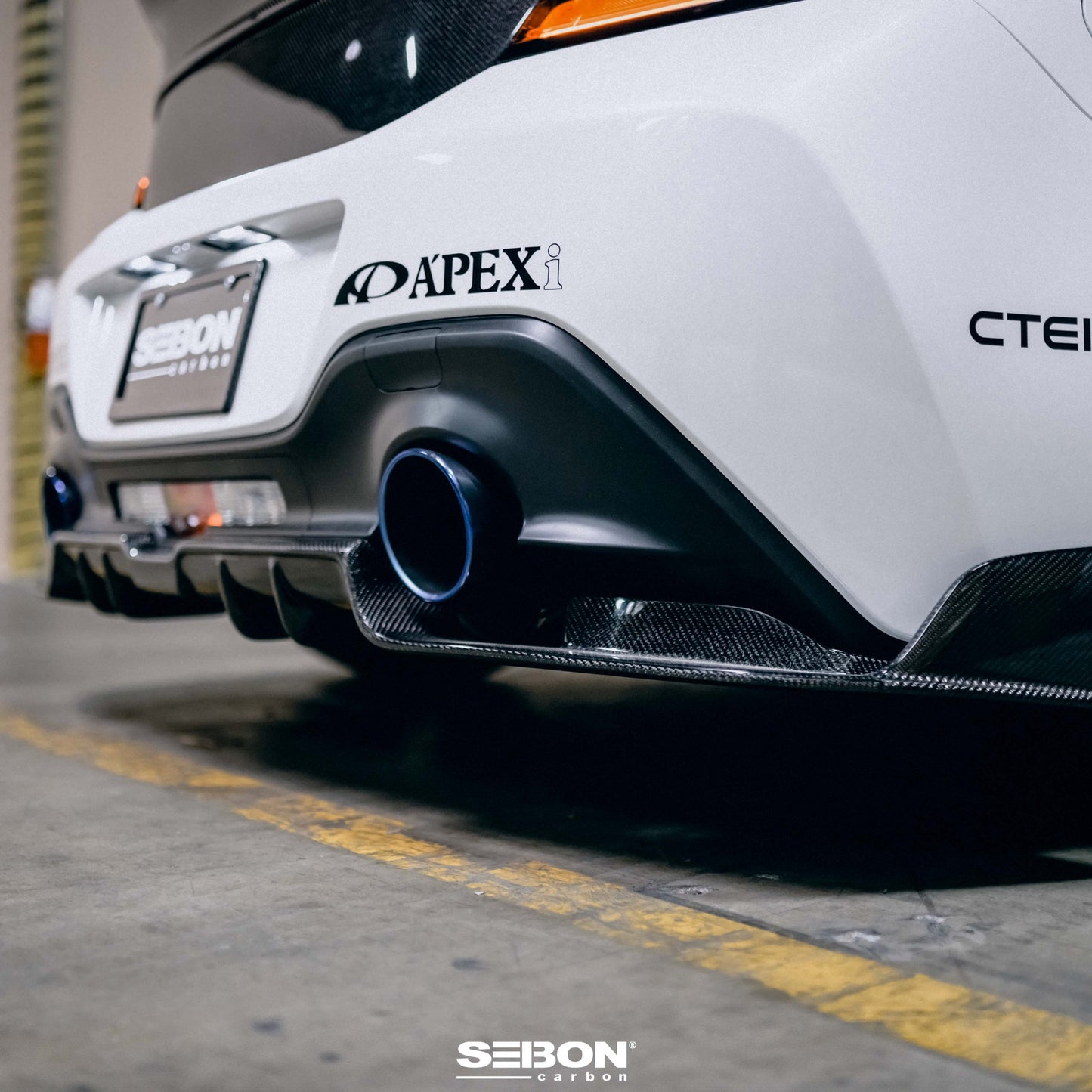 Seibon 2022+ Toyota GR86/Subaru BRZ Carbon Fiber Rear Diffuser Cover ...